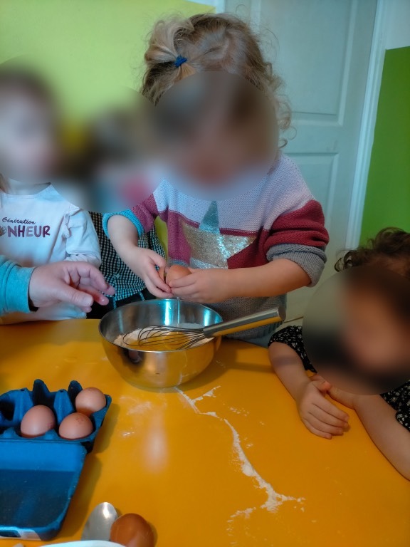 atelier culinaire enfant creche