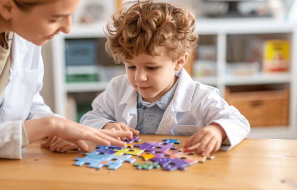 test autisme enfant professionnelle